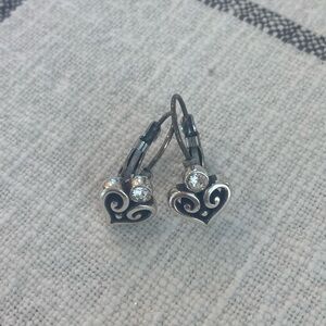 Brighton Alcazar Heart Leverback Earrings